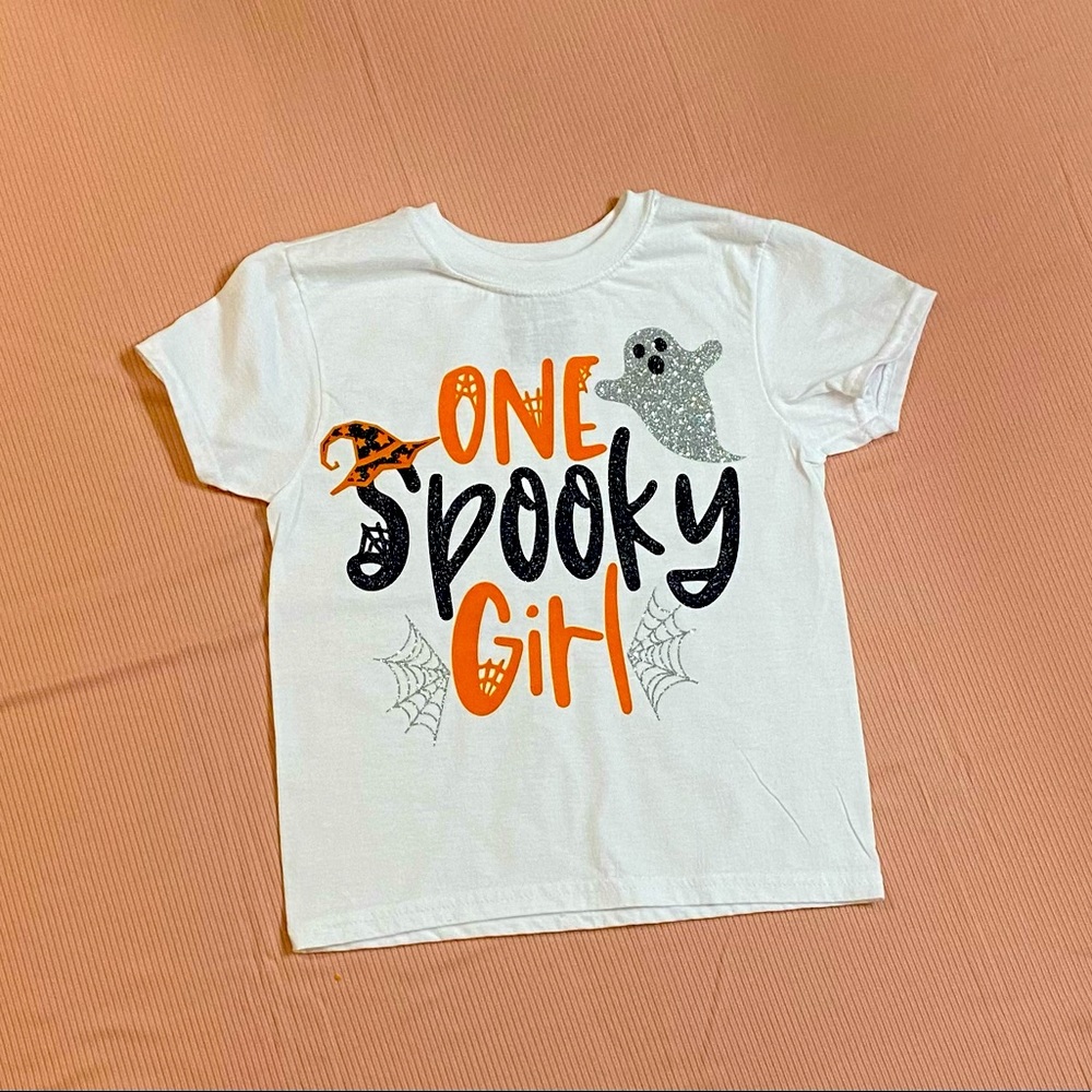 One spooky girl tshirt